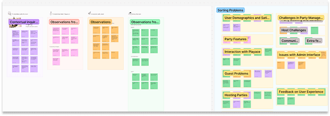Comprehensive UI/UX research with problem statements and user interviews for insights